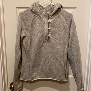 North Face hooded sweatshirt